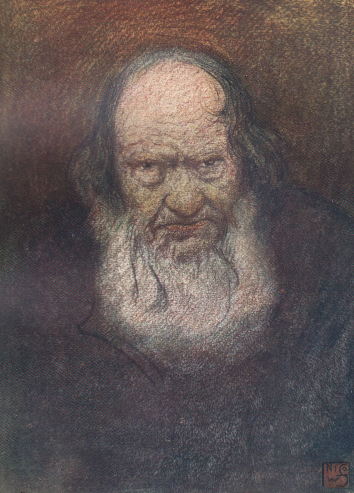 TELEMARK. 'Old age, Telemarken' by Nico Jungman. Norway 1905 antique print